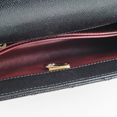 Chanel Small Coco Handle Caviar Black