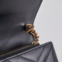 Gucci Marmont Wallet On Chain Woc Black