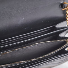 Gucci Marmont Wallet On Chain Woc Black