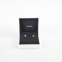 Chanel Coco Crush Earrings - Beige Gold