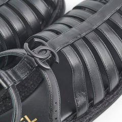 Chanel Roman Sandals Size 40