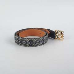 Loewe Blue Anagram Belt 80cm