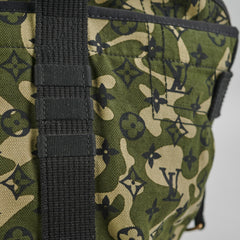 Louis Vuitton Canvas Monogramouflage Tote Shoulder Bag