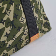 Louis Vuitton Canvas Monogramouflage Tote Shoulder Bag
