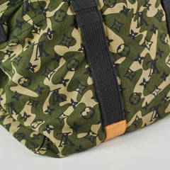 Louis Vuitton Canvas Monogramouflage Tote Shoulder Bag