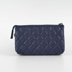 Chanel Pouch Caviar Navy