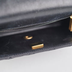 Chanel Seasonal Square Flap Lambskin Black