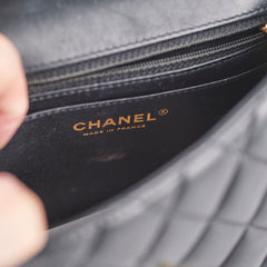 Chanel Seasonal Square Flap Lambskin Black