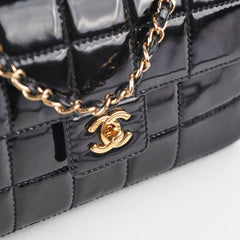 Chanel Vintage Black Patent