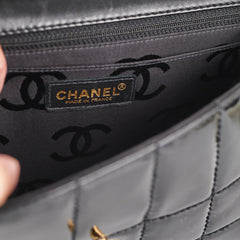 Chanel Vintage Black Patent