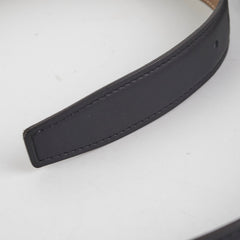 Hermes Ceinture Mini Constance Reversible Sift/Epsom Belt 24 So Black (Size 80) - Black/Etoupe