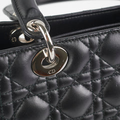 Christian Dior Medium Lady Dior Black