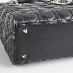 Christian Dior Medium Lady Dior Black