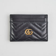 Gucci Marmont Card Holder Black