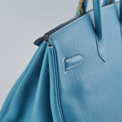 Deal of The Week - Hermes Birkin 35 Blue Jean N Square