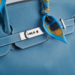 Deal of The Week - Hermes Birkin 35 Blue Jean N Square