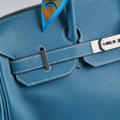 Deal of The Week - Hermes Birkin 35 Blue Jean N Square