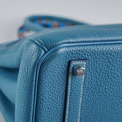 Deal of The Week - Hermes Birkin 35 Blue Jean N Square