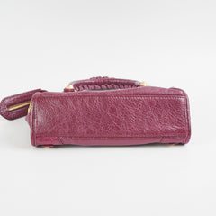 Balenciaga City Mini Burgundy
