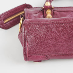 Balenciaga City Mini Burgundy