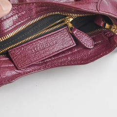 Balenciaga City Mini Burgundy
