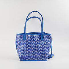 Goyard Anjou Mini Tote Blue