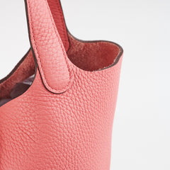 Hermes Picotin 18 Rose Azale B Stamp