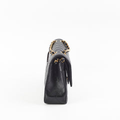 Chanel Caviar Medium/Large Double Classic Flap Black 2022