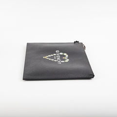 Givenchy Heart Black Pouch
