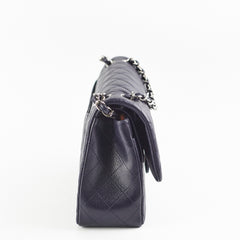 Chanel Jumbo Classic Double Flap Caviar Purple