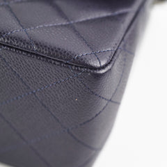 Chanel Jumbo Classic Double Flap Caviar Purple