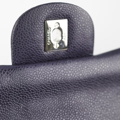 Chanel Jumbo Classic Double Flap Caviar Purple