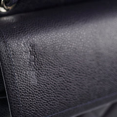 Chanel Jumbo Classic Double Flap Caviar Purple