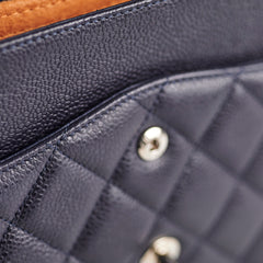 Chanel Jumbo Classic Double Flap Caviar Purple