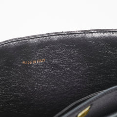 Chanel Vintage Large Kelly Caviar Black