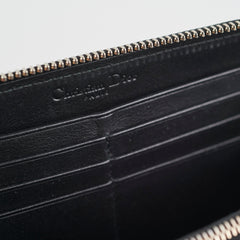 Dior Zippy Long Wallet Black