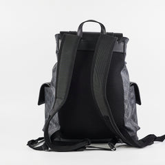 Gucci Black Monogram Backpack