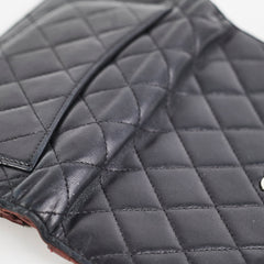 Chanel Long Quilted Black Wallet