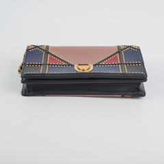 Christian Dior Diorama Wallet On Chain WOC Tricolour