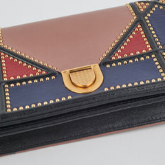 Christian Dior Diorama Wallet On Chain WOC Tricolour