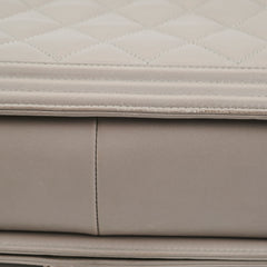 Chanel New Boy Lambskin Grey