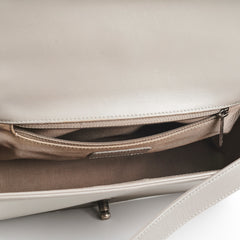 Chanel New Boy Lambskin Grey