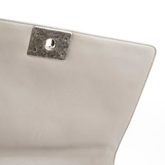 Chanel New Boy Lambskin Grey