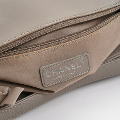 Chanel New Boy Lambskin Grey