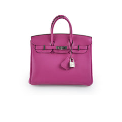 Hermes Birkin 25 Magnolia C Stamp