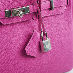 Hermes Birkin 25 Magnolia C Stamp