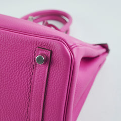Hermes Birkin 25 Magnolia C Stamp