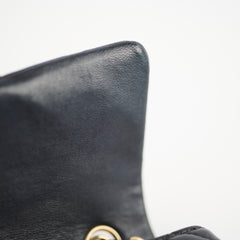 Chanel Mini Rectangle Black Lambskin Serial 23