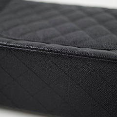 Chanel Caviar Maxi Single Flap in Black