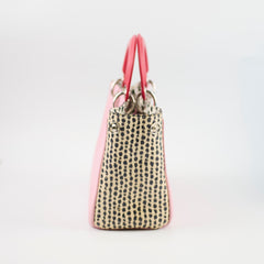 Dior Diorissimo Small Python Pink/Red
